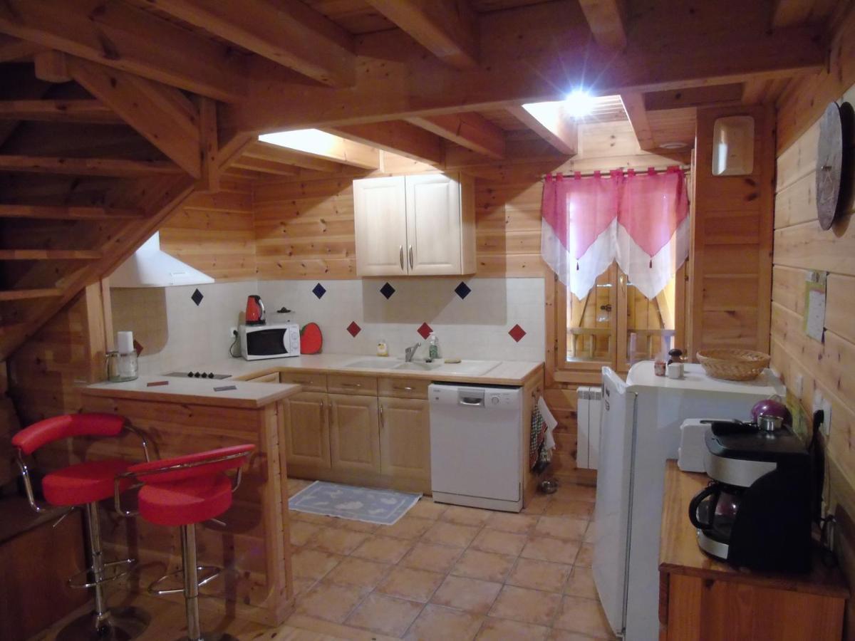 Chalet Bois Au Milieu Des Pyrenees LʼHospitalet-près-lʼAndorre Eksteriør billede